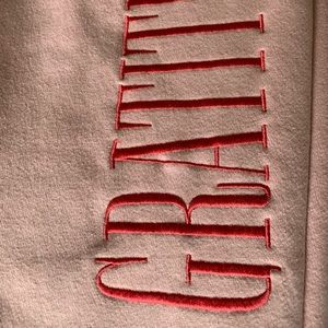 Cute pink sweatpants